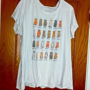 Torrid Cats Tee Sz 3